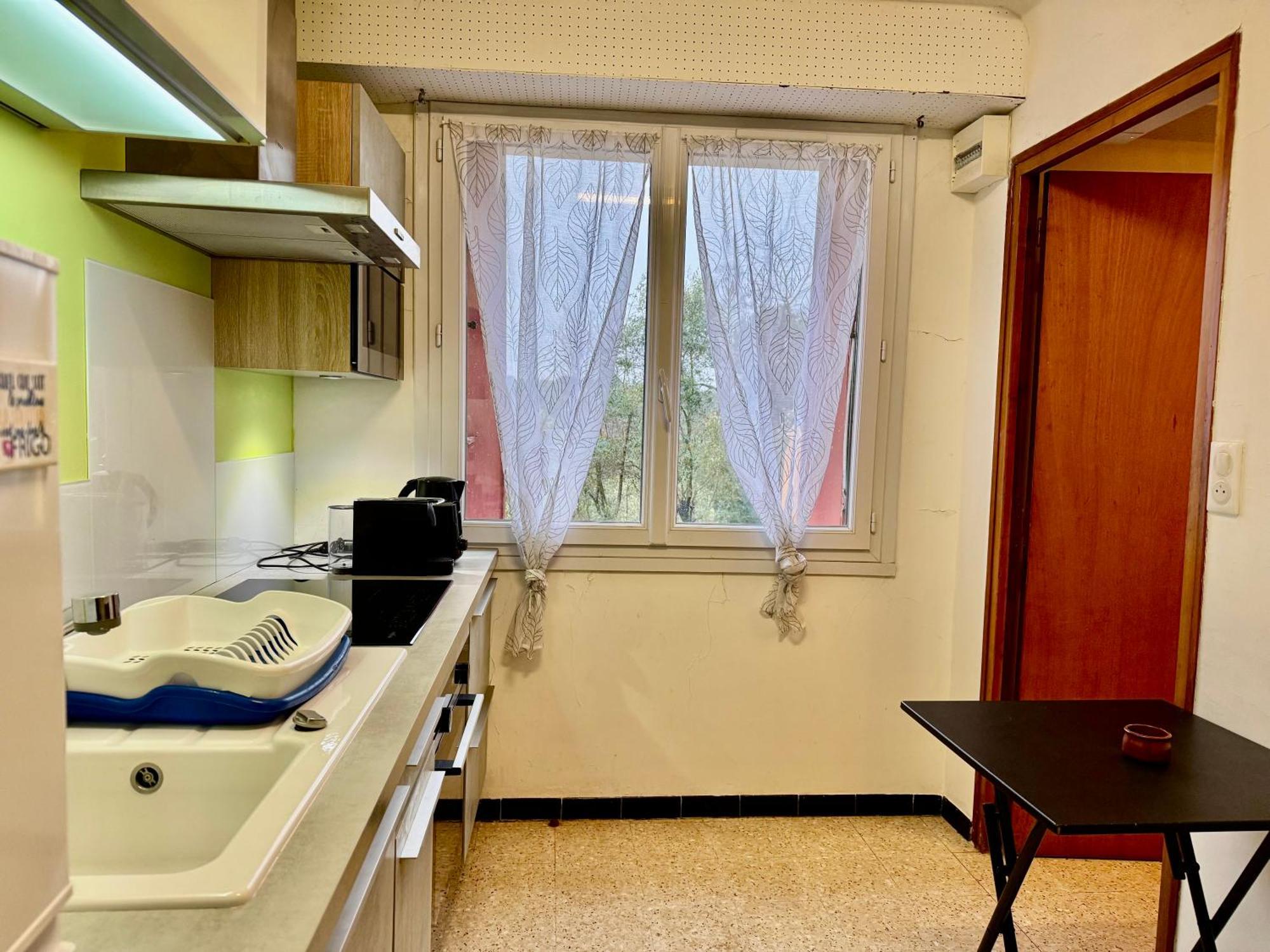 Appartement F3 De 60 M² Au Rez De Chaussee D'Une Villa Vezenobres Dış mekan fotoğraf